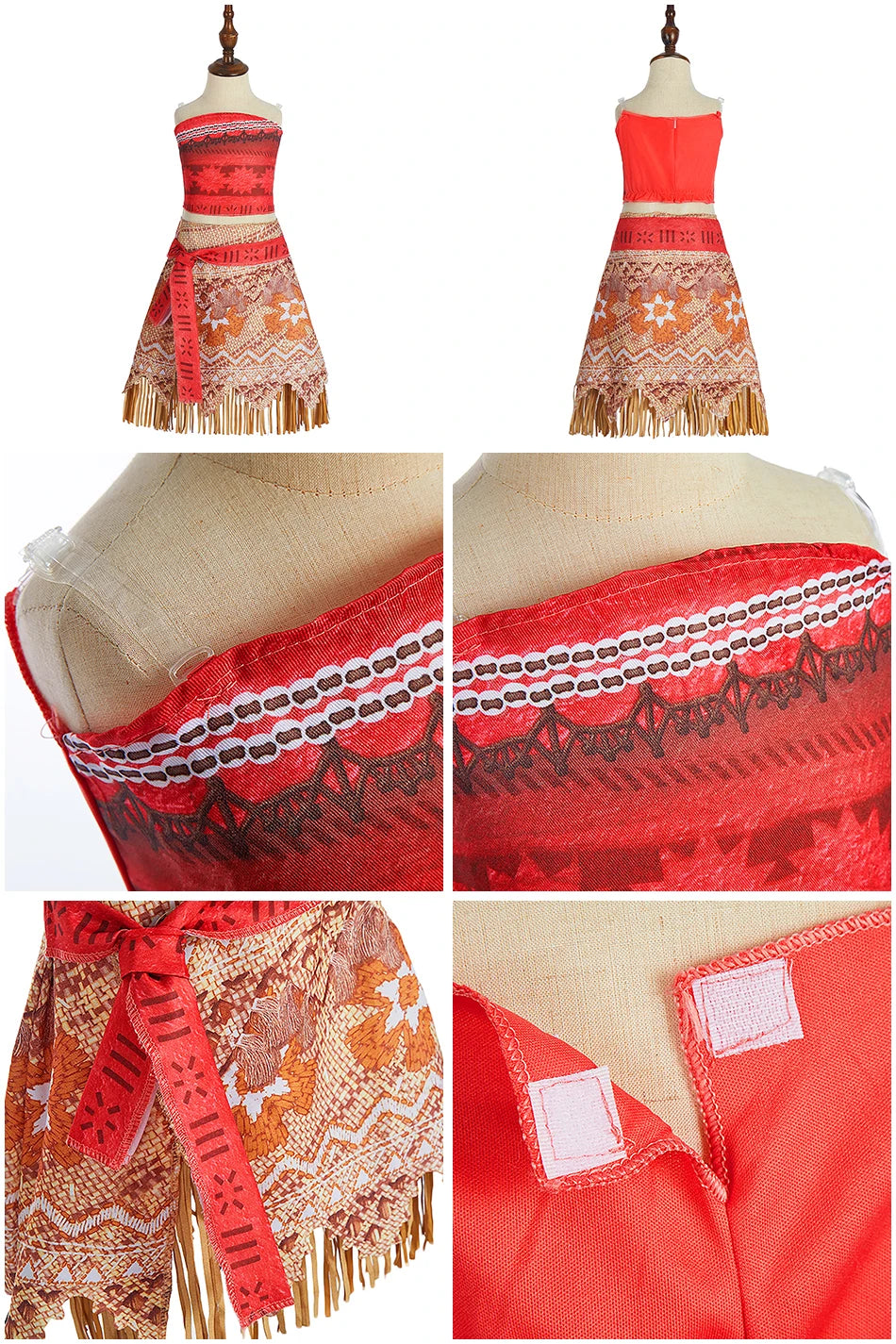 Kids Princess Tops and Skirt Little Girls Jasmine Carnival Clothing Set Children Summer Party Clothing Kids Cosplay Dresses