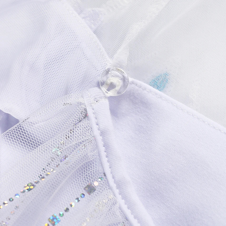 Elsa Anna Costume for Kids Little Girls Dress Children Performance Cloak Dress Up Kids Carnival Long Sleeve Cosplay Dresses