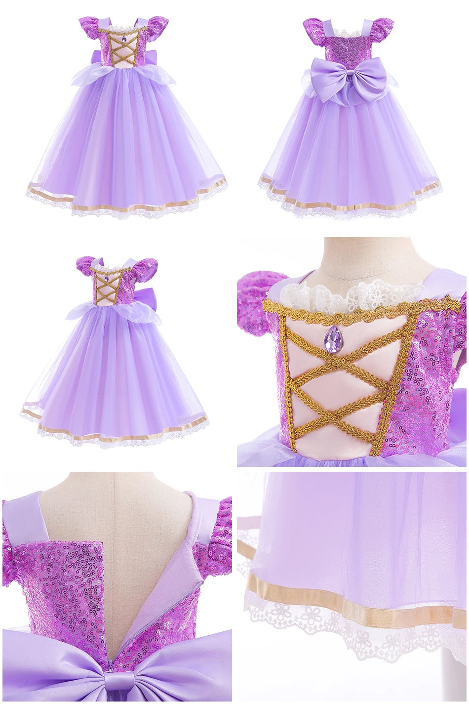Kids Princess Tops and Skirt Little Girls Jasmine Carnival Clothing Set Children Summer Party Clothing Kids Cosplay Dresses