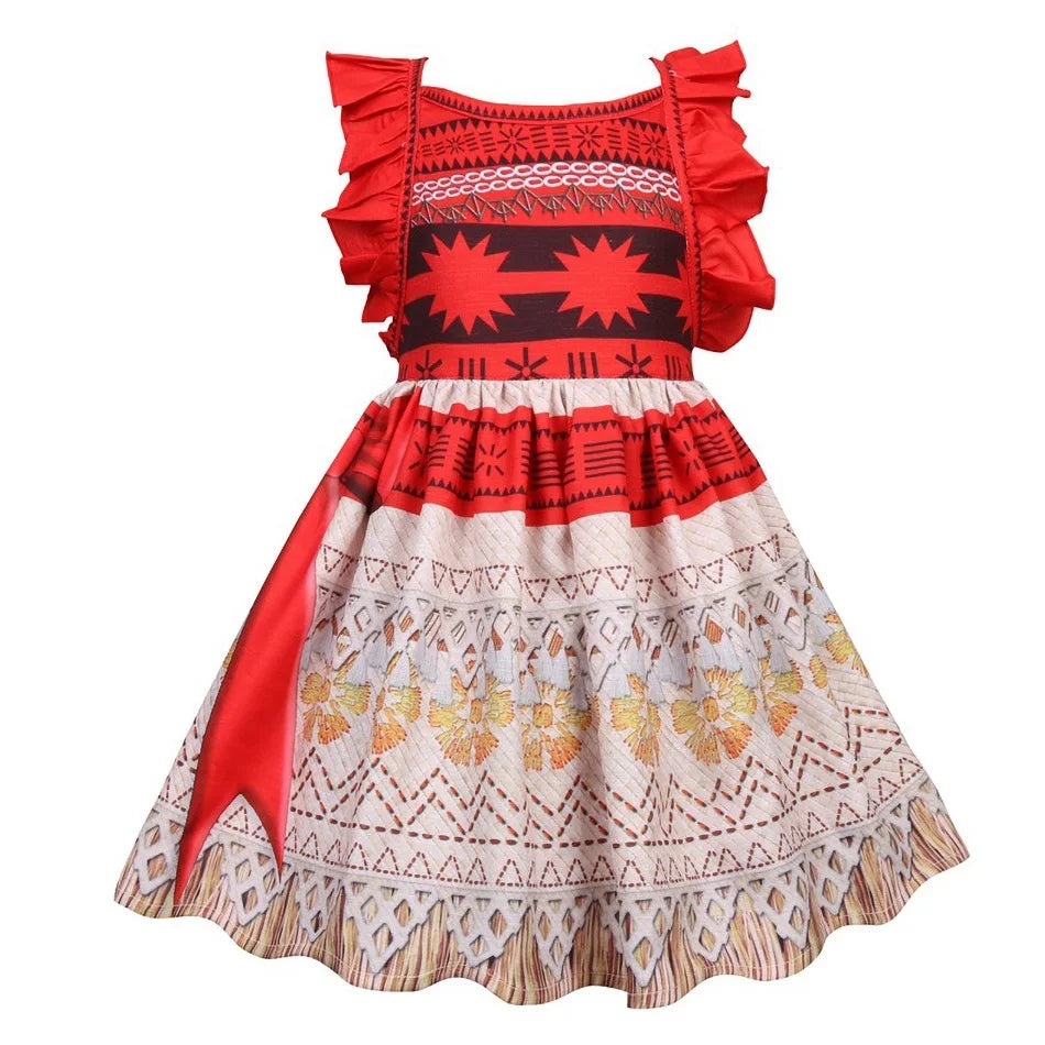 Kids Princess Tops and Skirt Little Girls Jasmine Carnival Clothing Set Children Summer Party Clothing Kids Cosplay Dresses